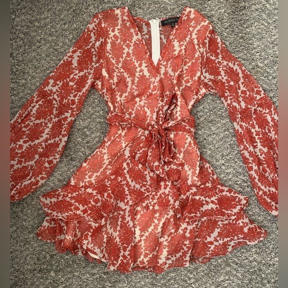 Rust orange dress - Picture 1 of 2